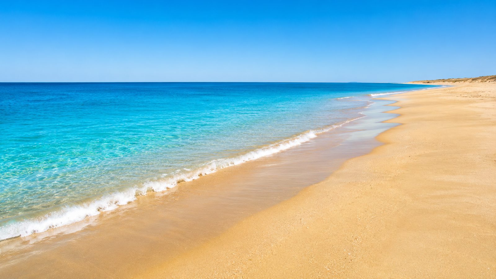 Imagen representativa de una playa de Lanzarote